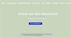 Desktop Screenshot of fingermuehl.de